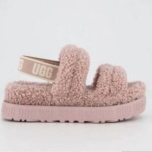 Ugg Oh Fluffita Women's Fluffy Plush Strap Slipper